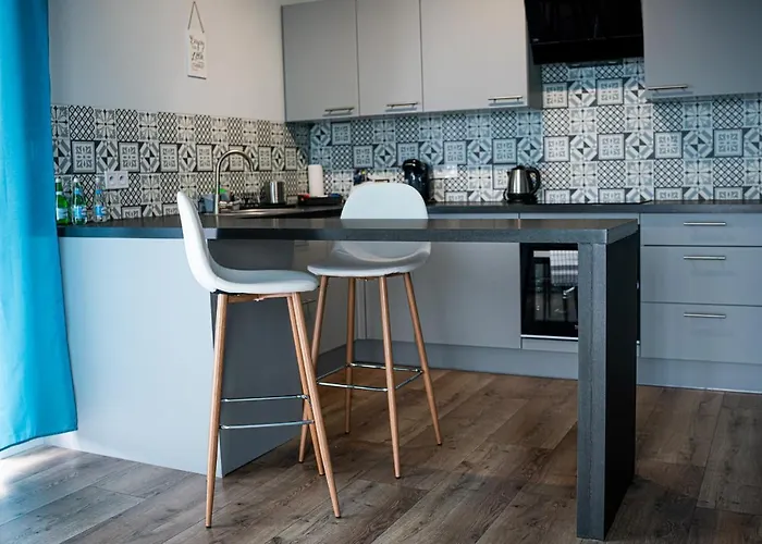 Turkusowe Tarasy Apartament דירה שלאדז'